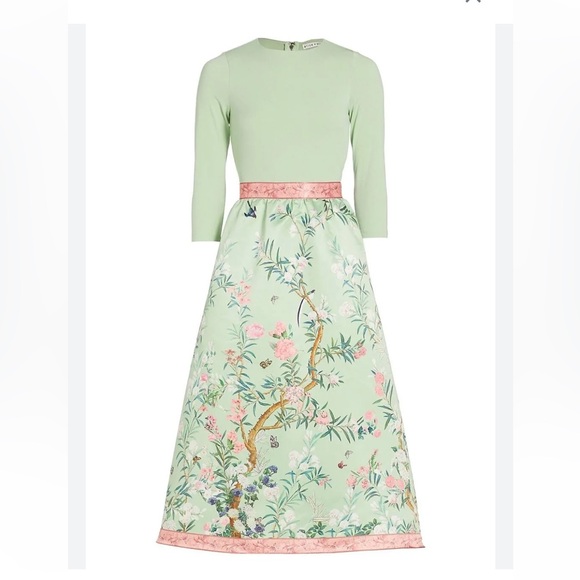 Alice + Olivia Dresses & Skirts - Alice + Olivia Women's Chara Floral Fit & Flare Midi-Dress